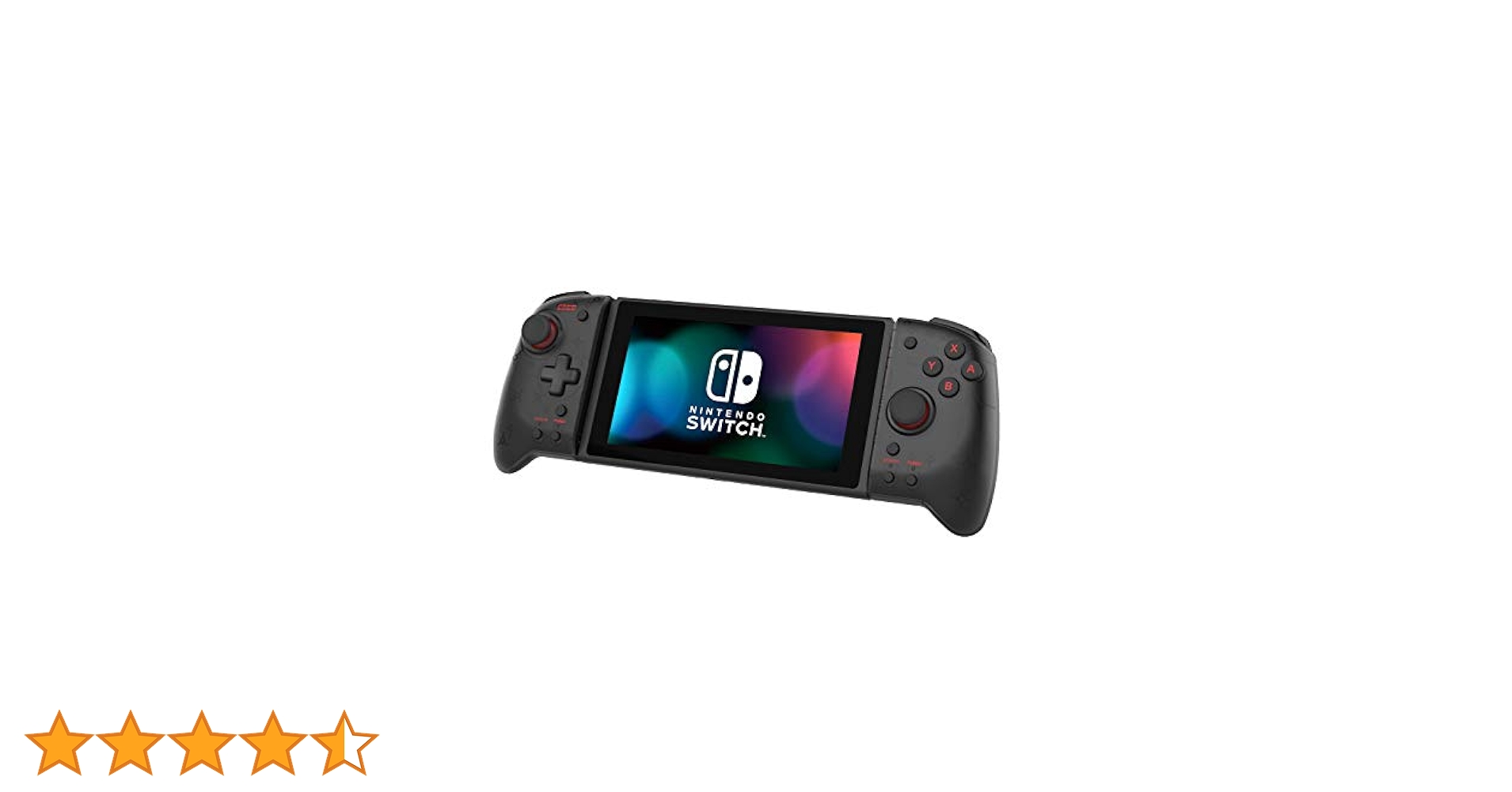 NSW-077・174・175 HORI Switch Split Pad Compact - Light Grey and Yellow